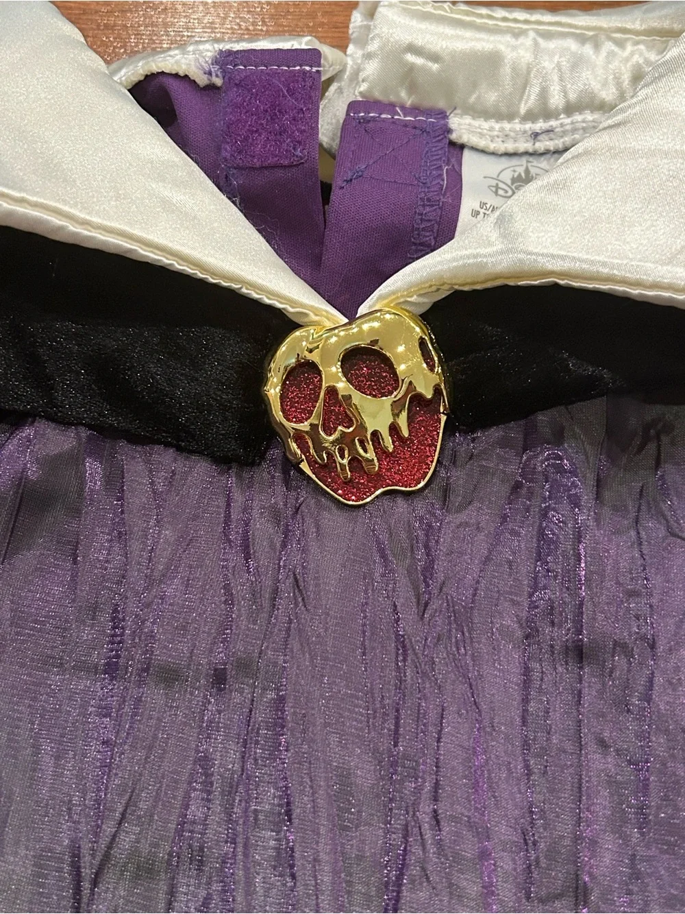 The Disney Store Evil Queen Villain Costume Wicked Queen Child 5-6 Years Old - Picture 3 of 9